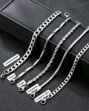 Cargar imagen en el visor de la galería, Pulseras Black y Silver