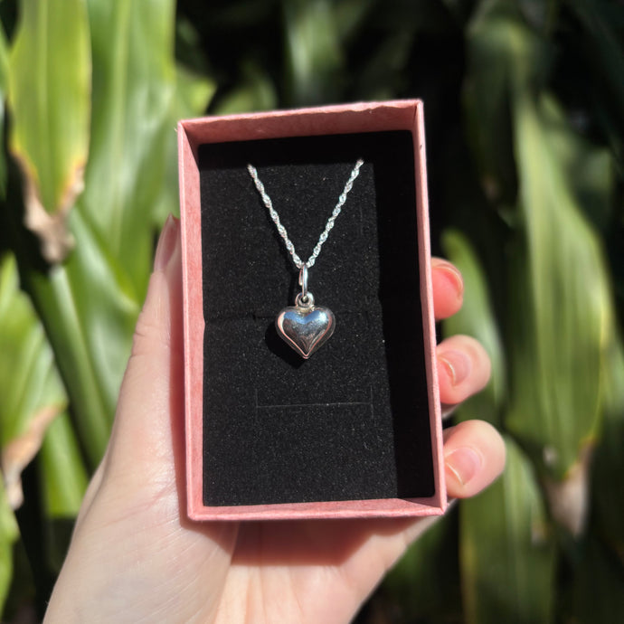 Collar Heart de Plata