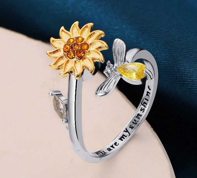 Anillos de girasol