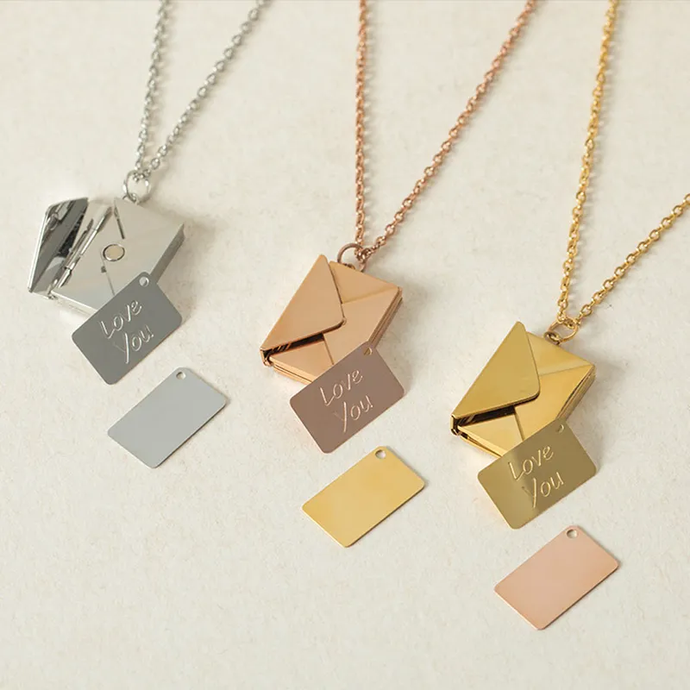 Collares de cartas de amor