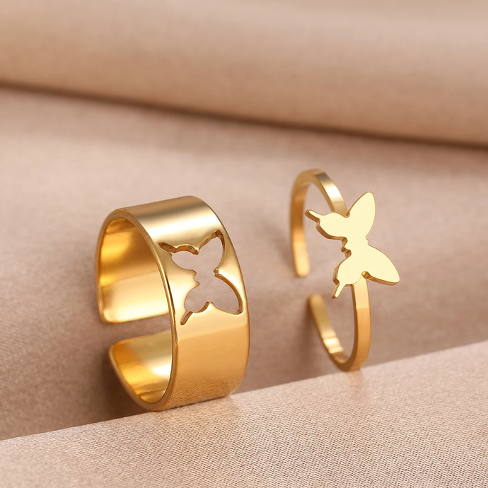 Anillos de Mariposas