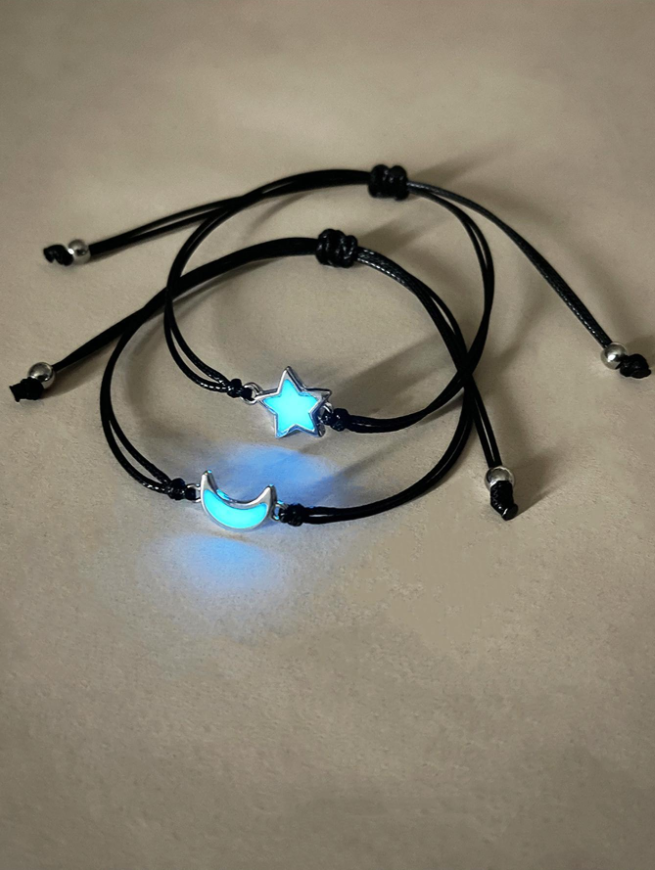 Pulseras de Estrella y Luna