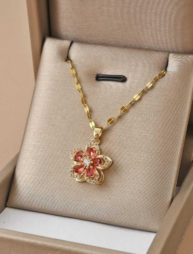 Collar Giratorio Flower