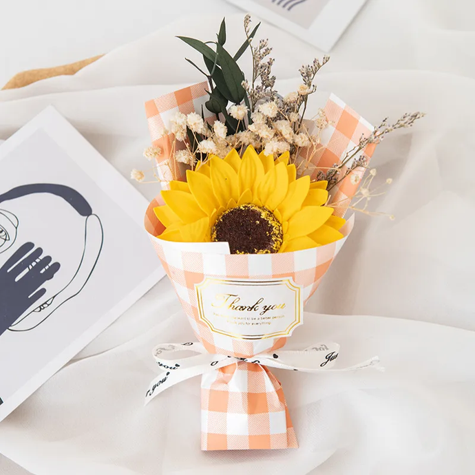 🌻 Mini Ramo de Girasol