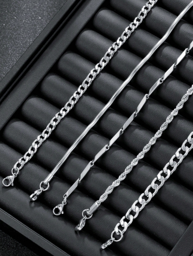 Pulseras Black y Silver