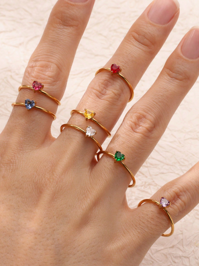 Anillos de corazón